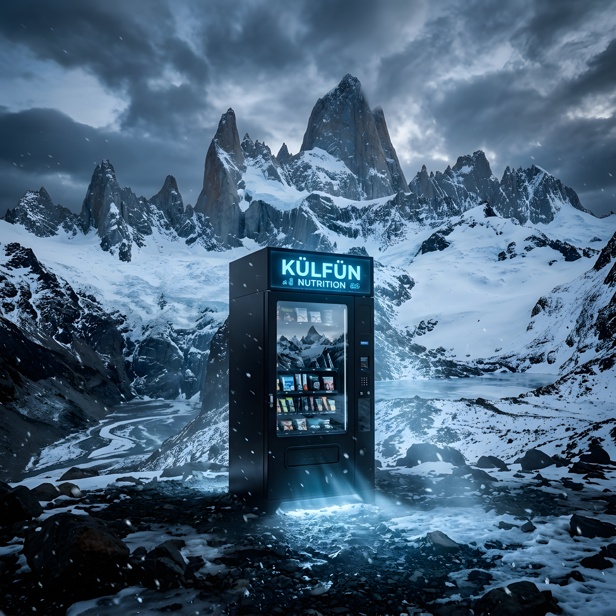 Máquina Külfün TCN 720-6G en Patagonia Chile
